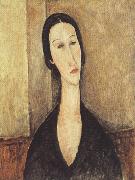 Amedeo Modigliani Ritratto di donna or Portrait of Hanka Zborowska (mk39) oil painting picture wholesale